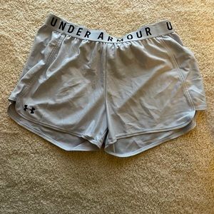 Under armour shorts. Barely been worn